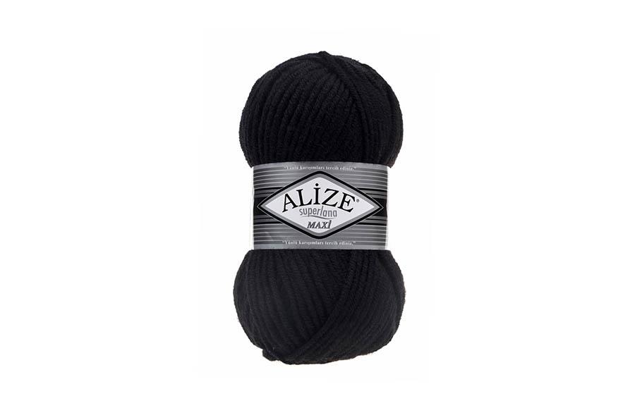 Alize Superlana Maxi Siyah-60