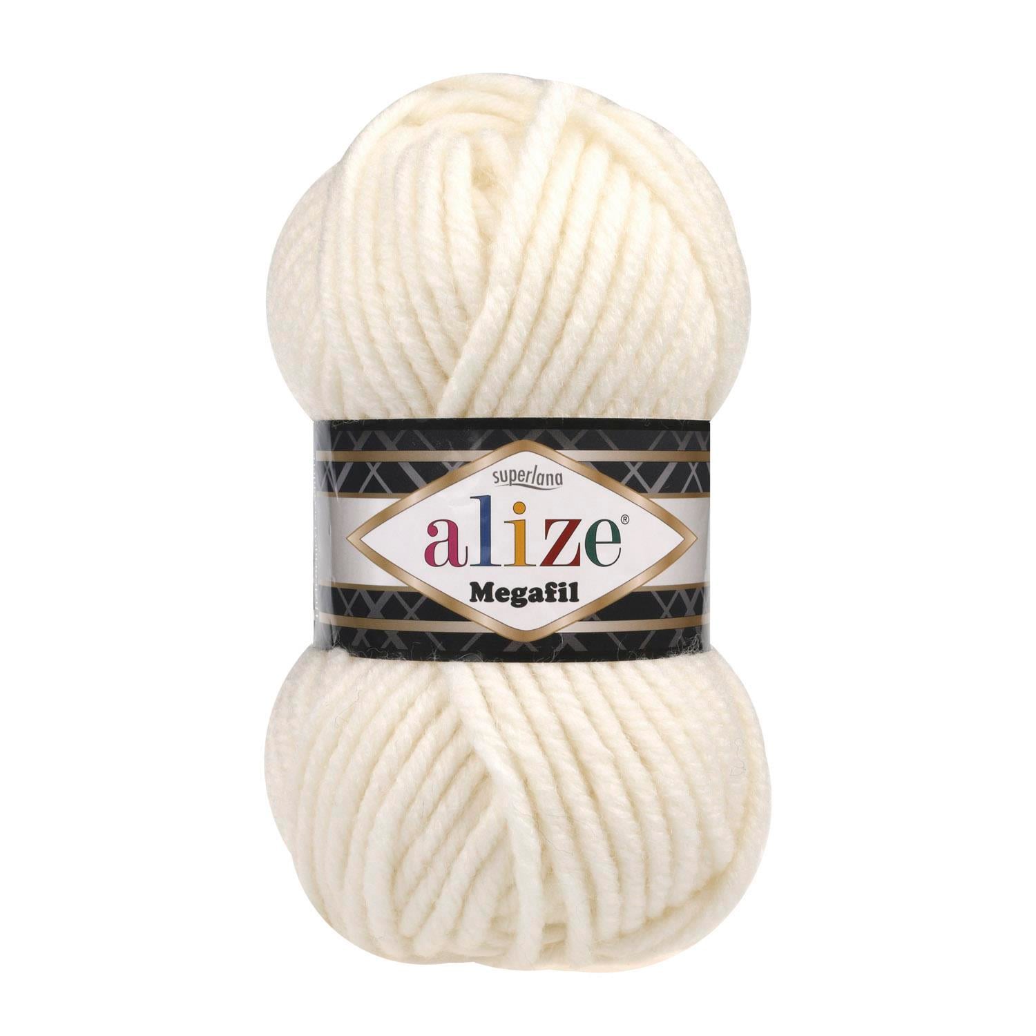Alize Süperlana Megafil 62 Açık Krem