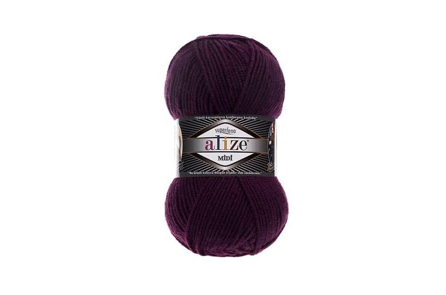 Alize Superlana Midi Mürdüm-111