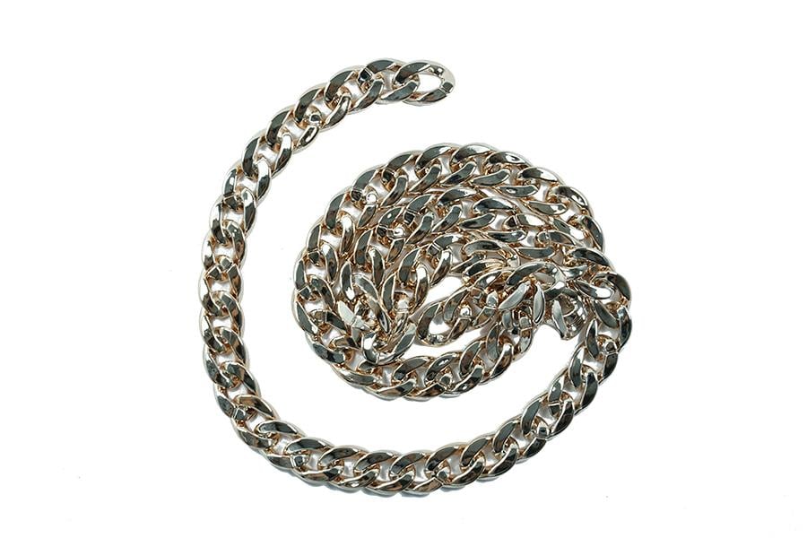 Altın Rengi Plastik Çanta Zinciri