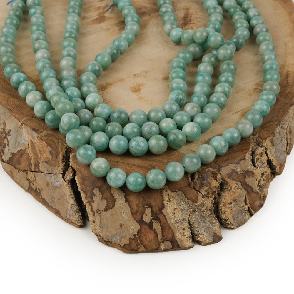 Amazonit Taşı Doğal Taş Dizisi 8 mm