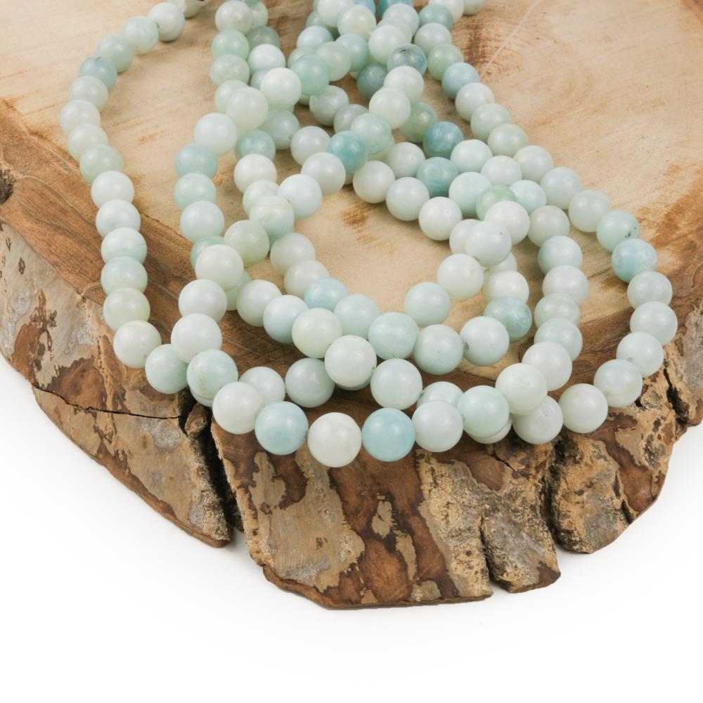 Amazonit Taşı Doğal Taş Dizisi 8 mm