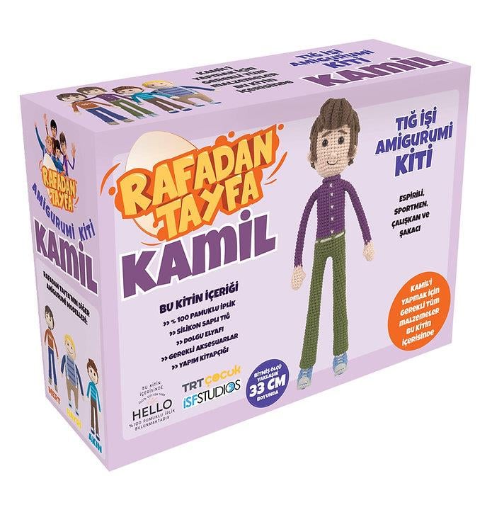Amigurumi Kit Rafadan Tayfa Kamil
