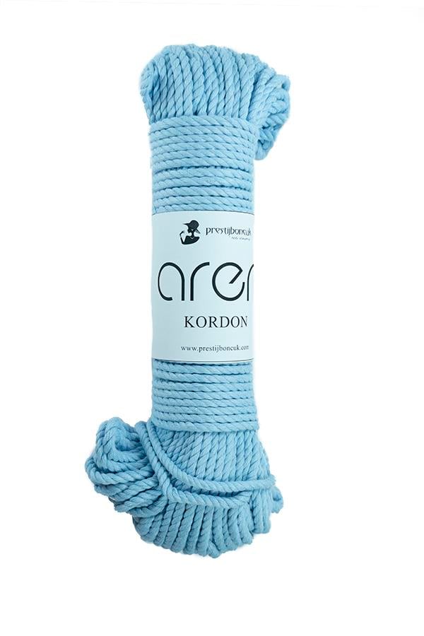 Aren Cotton Kordon İp Bebe Mavi