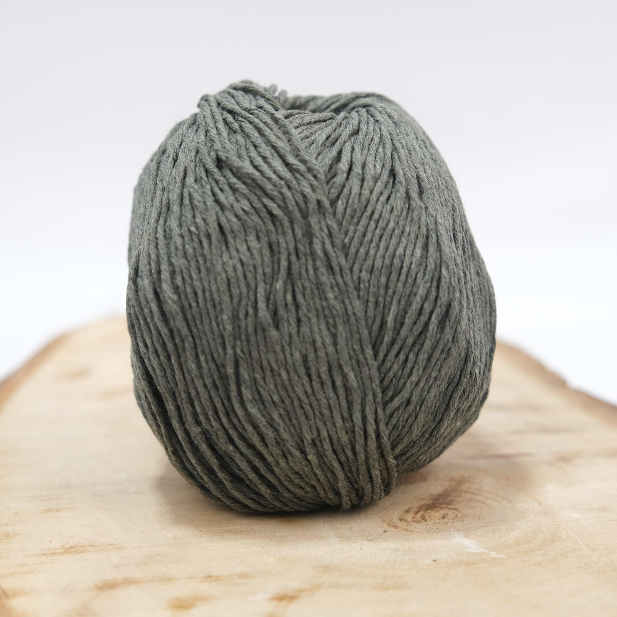 Aren Eco Baby Koyu Gri Cotton Punch ve Amigurumi El Örgü İpi 50 Gram