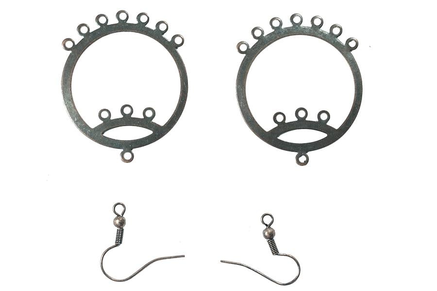 Bakır Halka Küpe Aparatı Metal 3 cm