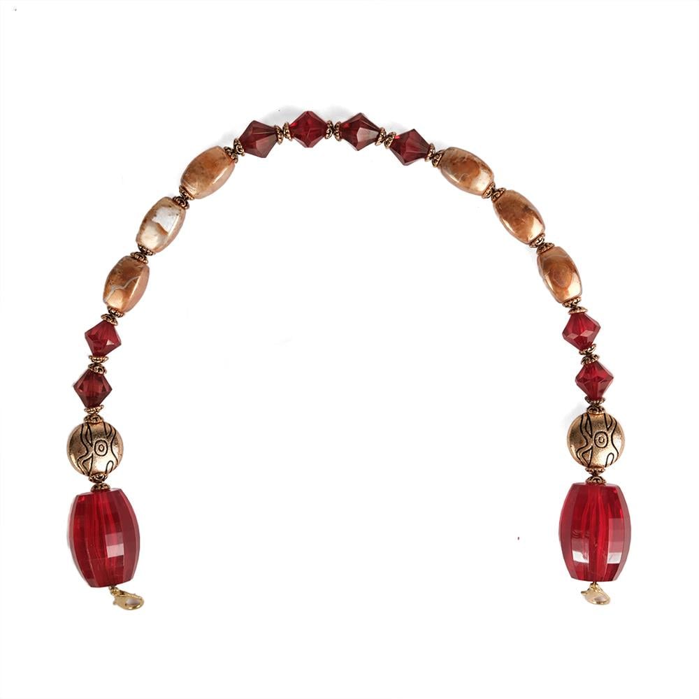 Boncuklu Çanta Sapı 43 cm Model-13