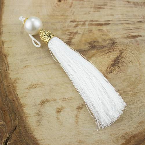 Boncuklu Püskül 12 cm BP-01 1 Adet