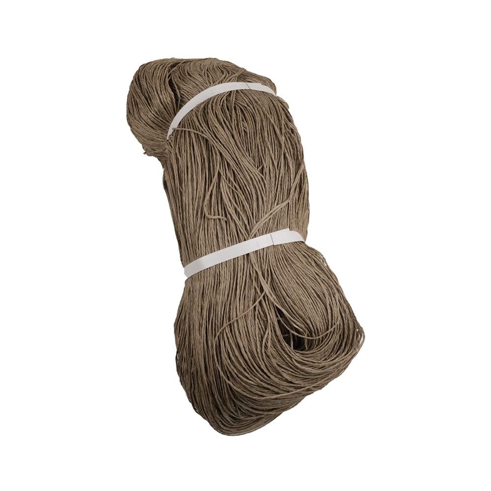 Çile Kağıt İp Çanta ve Hobi El Örgü İpi G11 Kahverengi