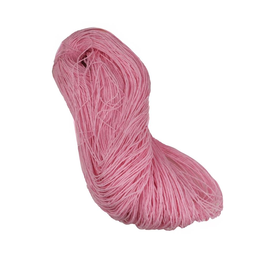 Çile Kağıt İp Çanta ve Hobi El Örgü İpi G76 Pembe