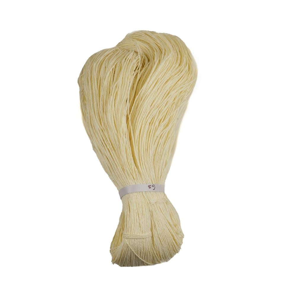 Çile Kağıt İp Çanta ve Hobi El Örgü İpi G8 Sarı Krem