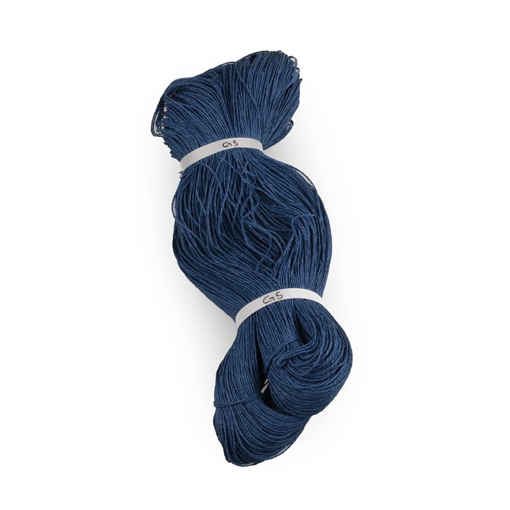Çile Kağıt İp Çanta ve Hobi El Örgü İpi G5 Mavi
