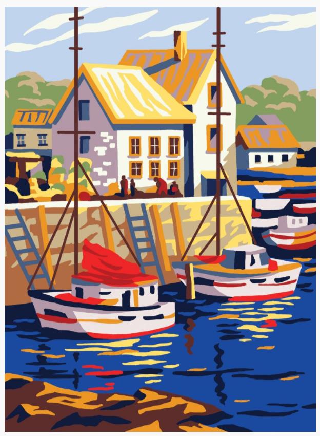 COLLECTION D'ART BASKILI GOBLEN 6293 30X40 CM