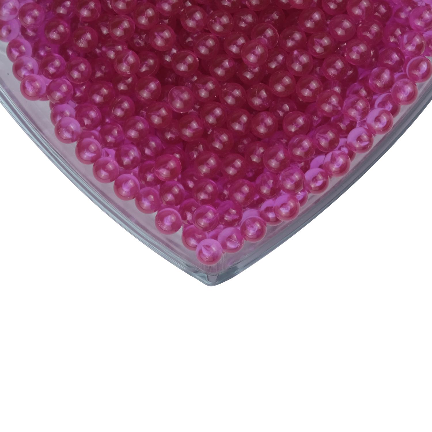 Deliksiz Kabak Boncuğu 8 mm 100 gr Pembe