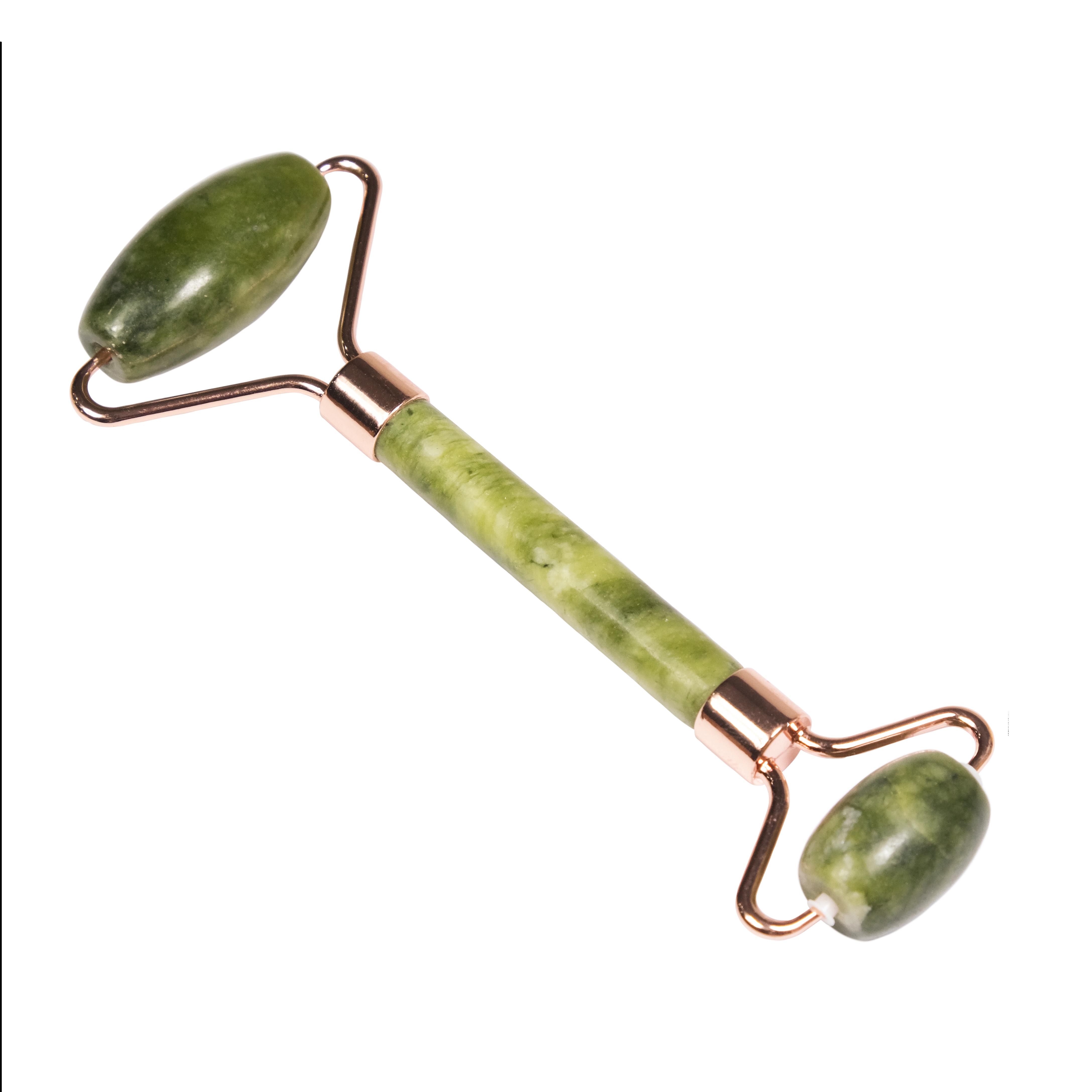 Doğaltaş Roller Gençleştirici Çift Taraflı Yüz Masaj Aleti Yeşim