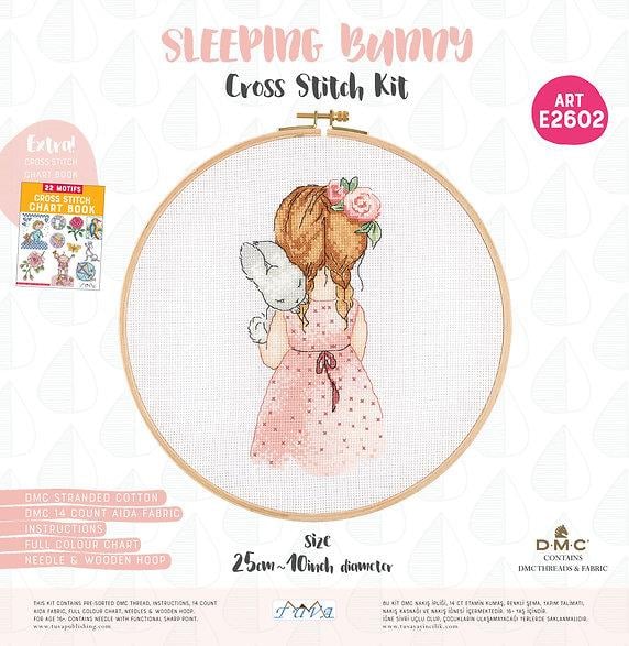 E2602 Kanaviçe Kiti 25 cm Kanaviçe Seti