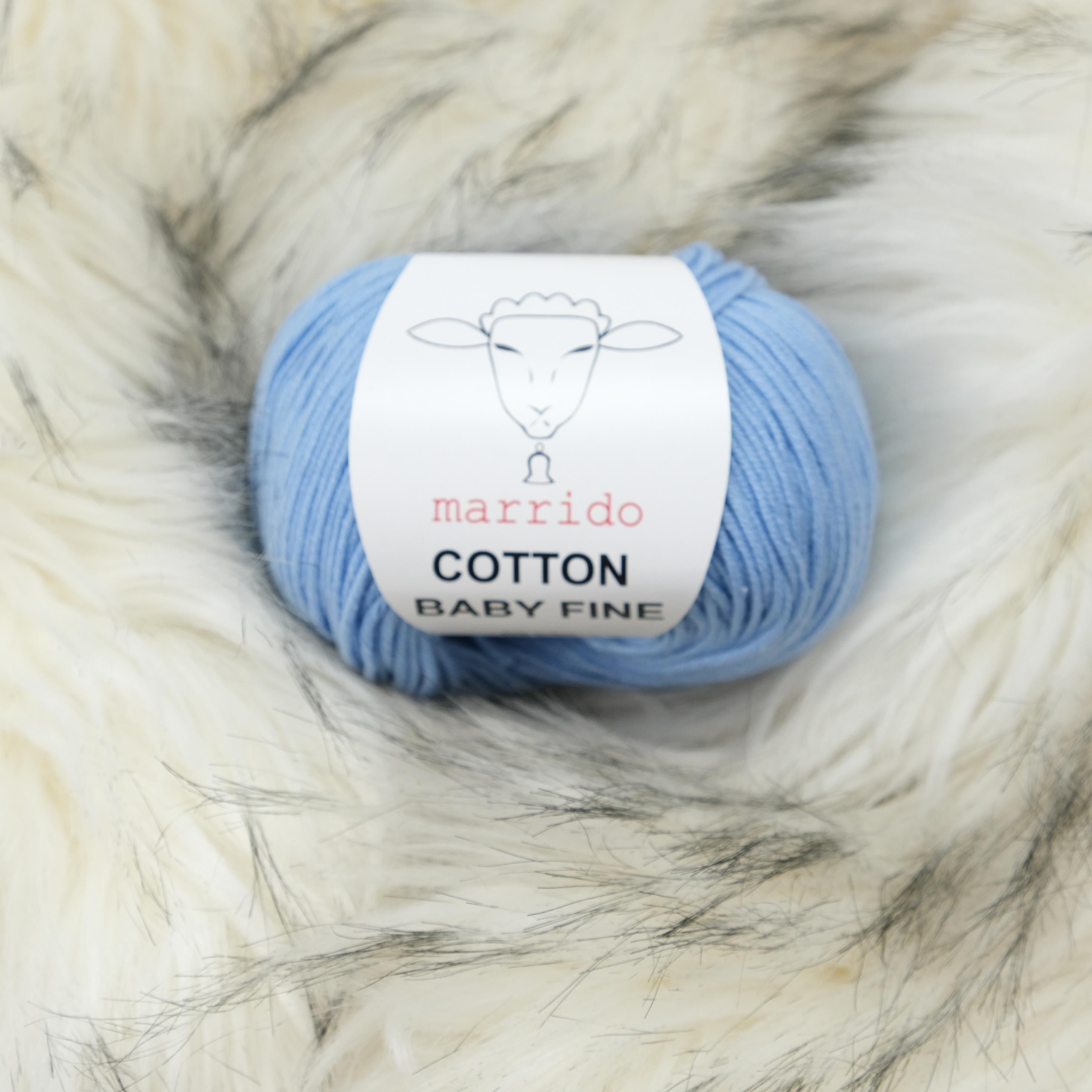 Ekonomik Cotton Amigurumi ve Punch İpi 50 Gram Mavi