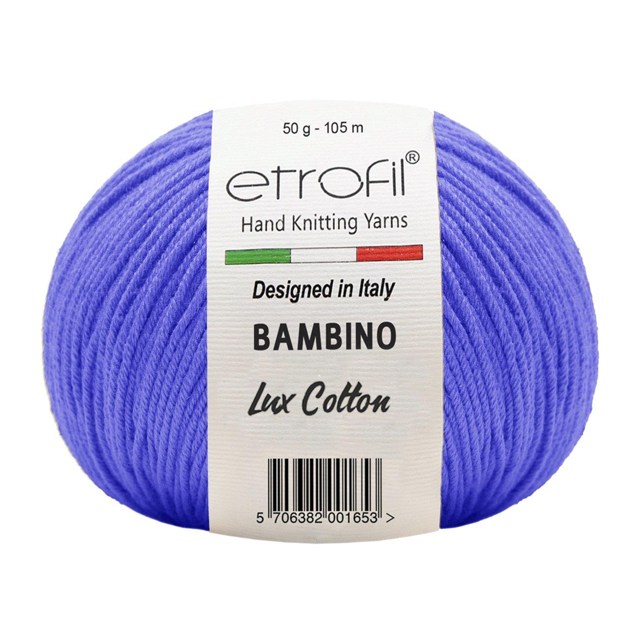 Etrofil Bambino Lux Cotton Koyu Mavi 70525