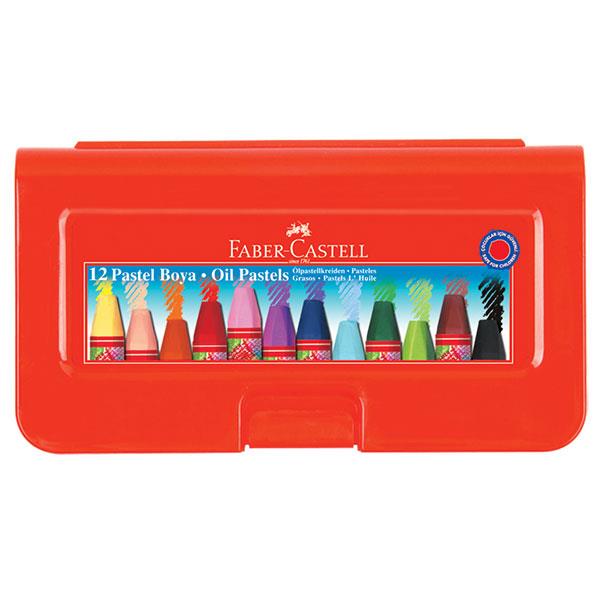Faber Castell Altgen Pastel Plastik Kutu 12 Renk