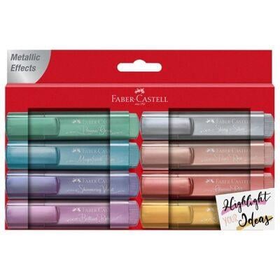 Faber Castell Fosforlu Kalem 46 Metalik 8 Renk