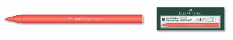 Faber Castell Keçeli Kalem Kırmızı