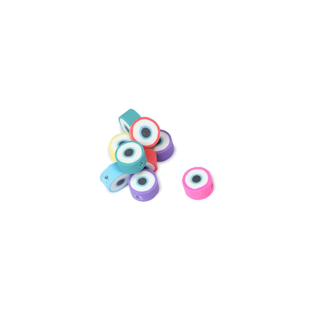 Fimo Boncuk | 10 Adet | Model-21