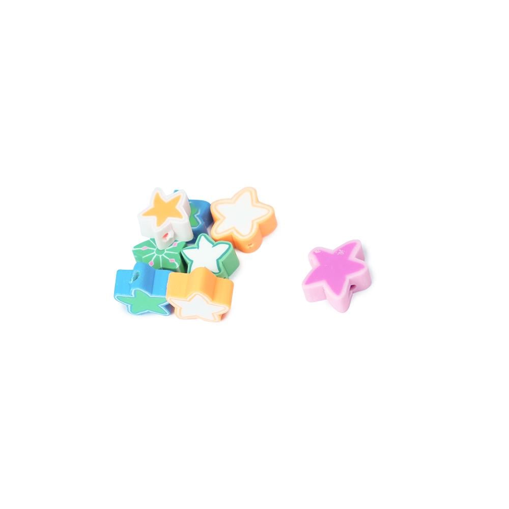 Fimo Boncuk | 10 Adet | Model-24
