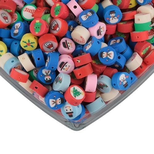 Fimo Boncuk 10 mm | 10 Adet | Model-10