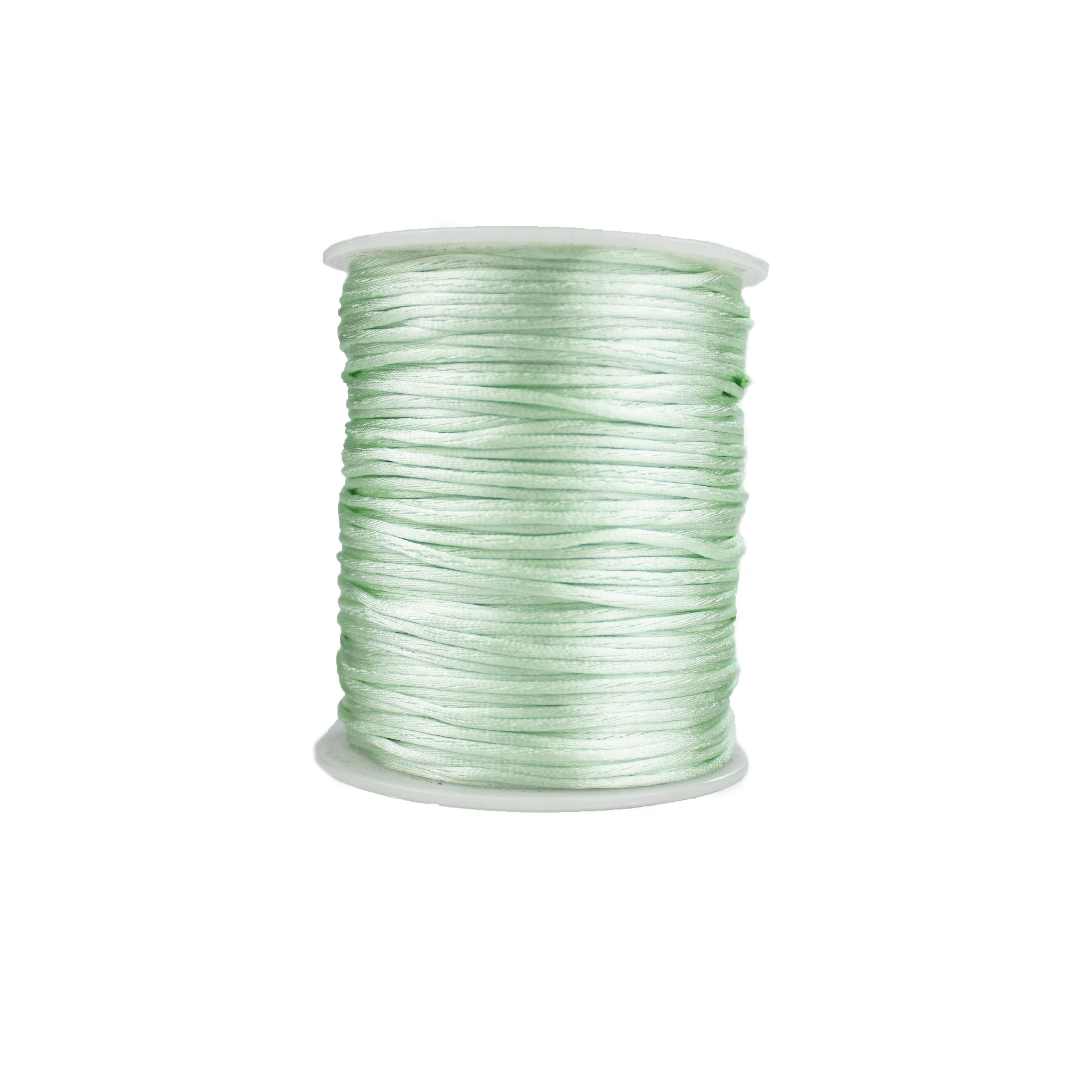 Floş İp İnce - Su Yeşili