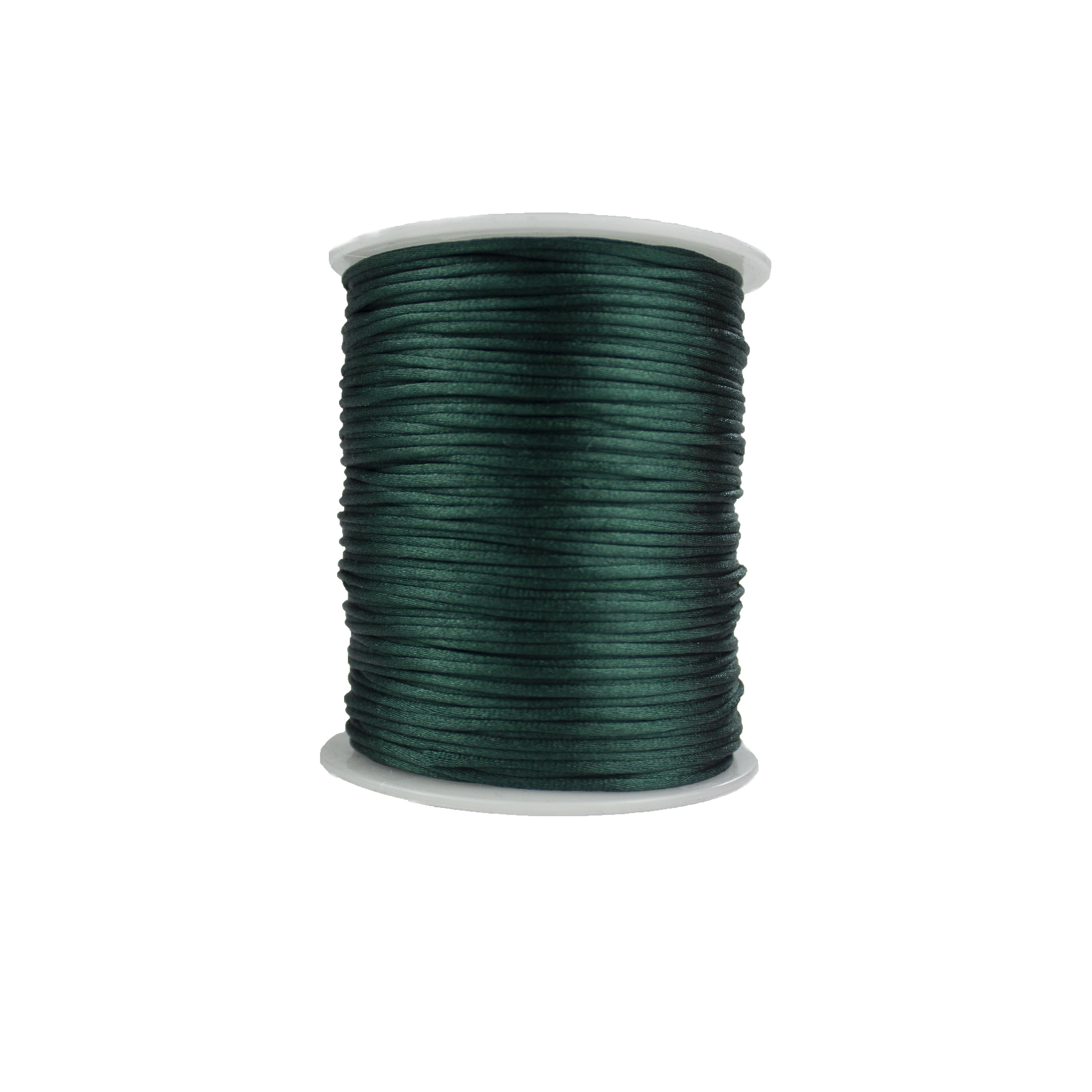 Floş İp Kalın - zümrüt