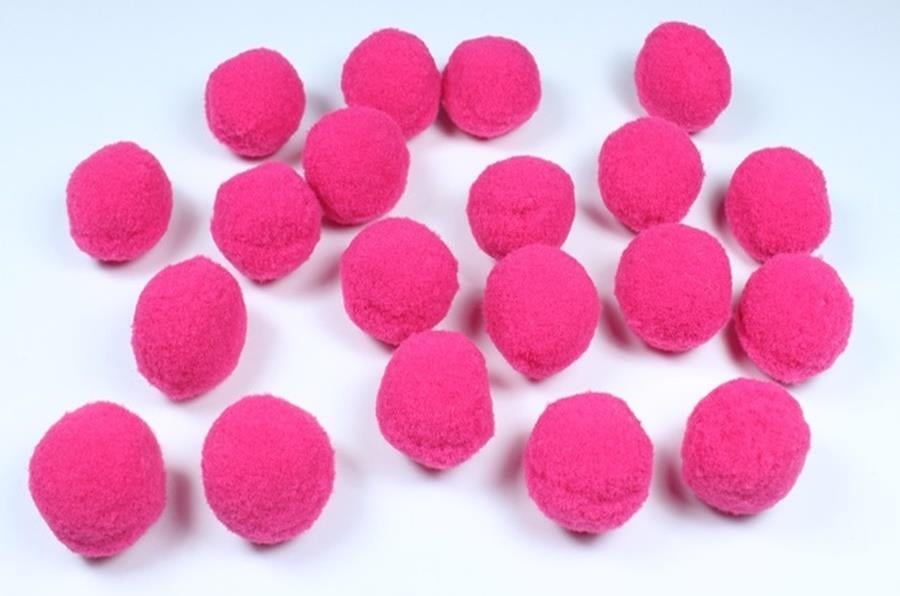 Fuşya Renkli Ponpon