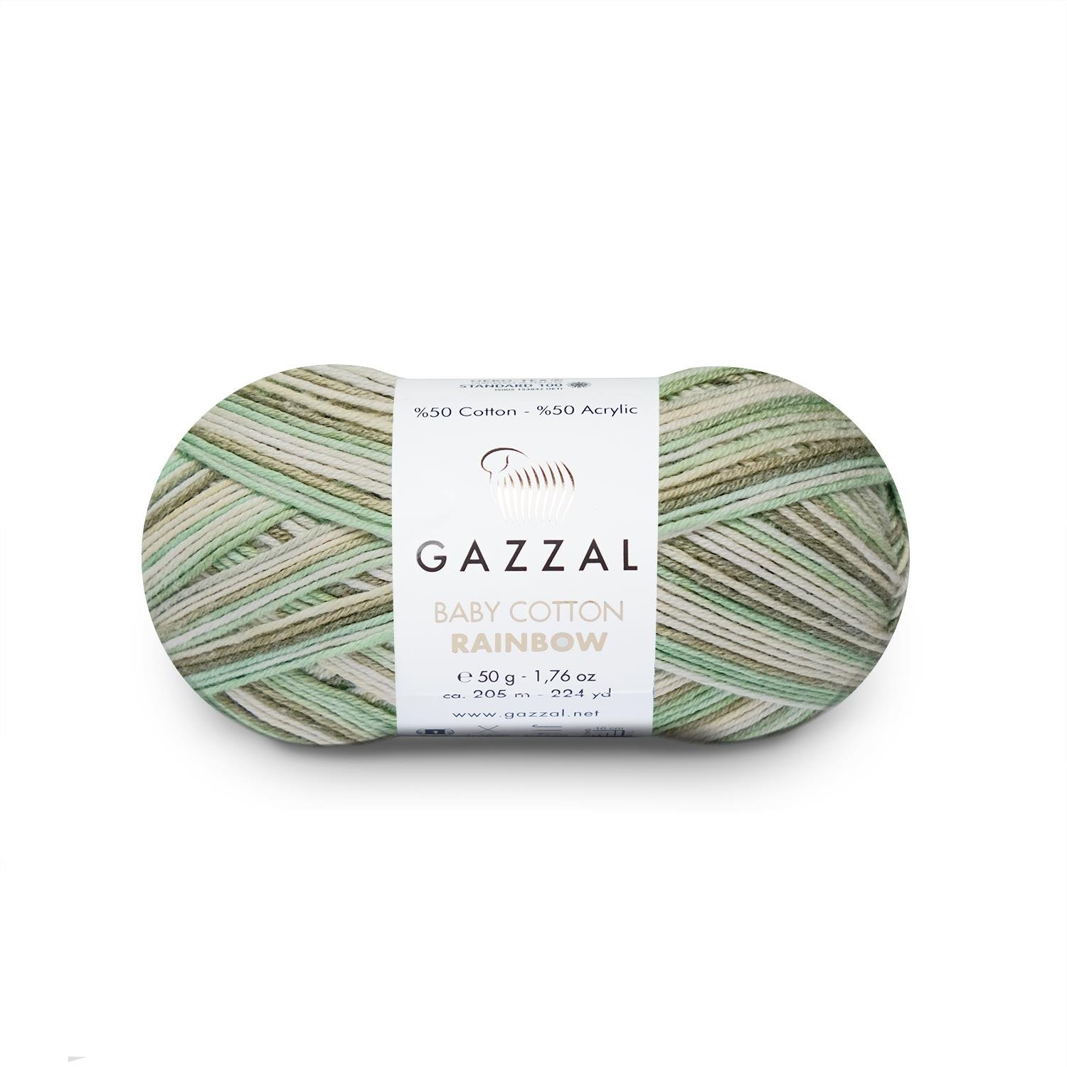 Gazzal Baby Cotton Rainbow 477