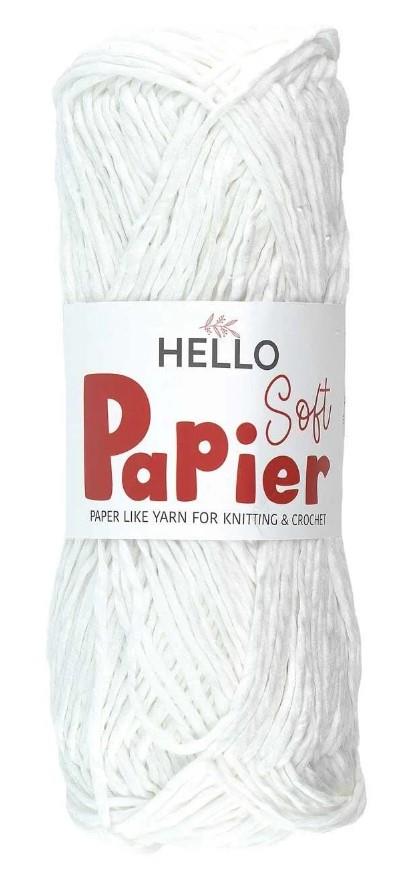 Hello Papier Soft Yumuşak Çanta İpi Beyaz P08