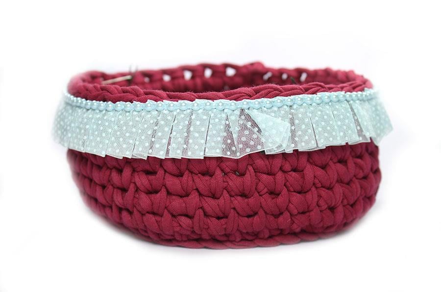 İncili Puanlı Plise Mavi KP-25373