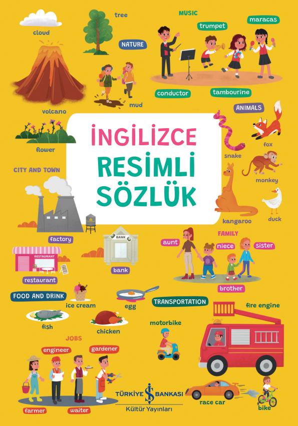 İngilizce Resimli Sözlük Elçin Kuzucu İş Bankası Kültür Yayınları