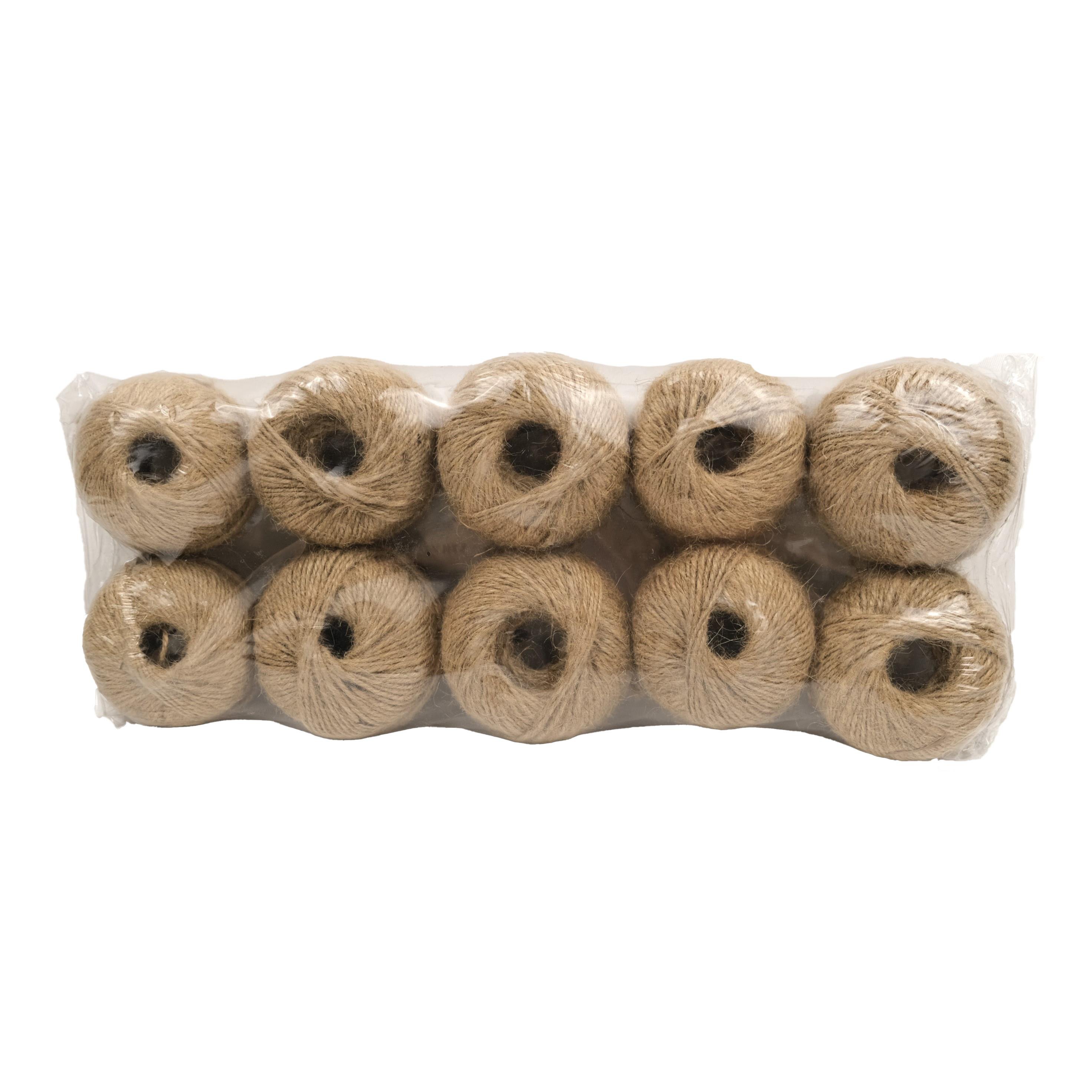 Jüt İp  Süsleme Dekorasyon ve Paketleme İpi 10 Lu