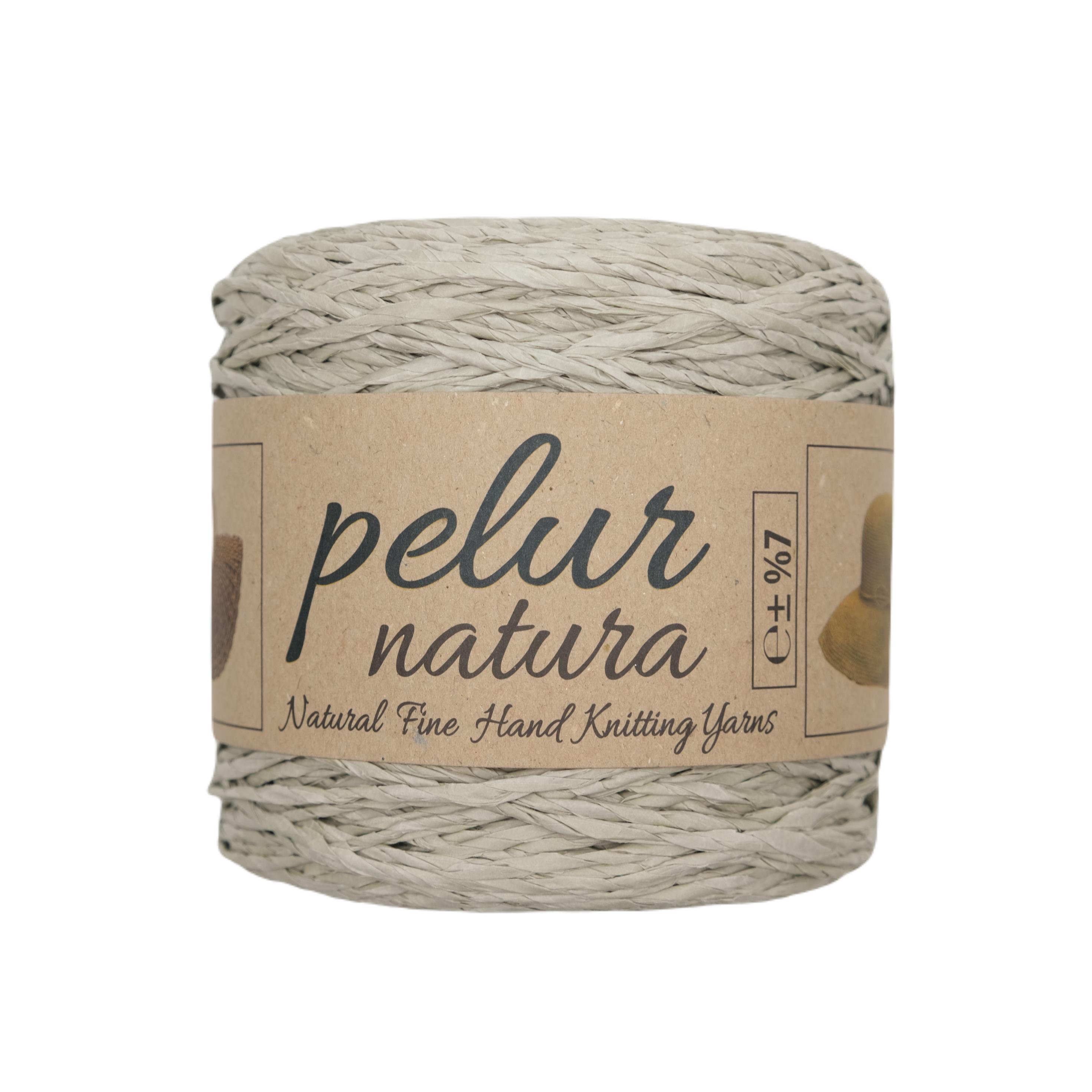 Kağıt İp Çanta ve Örgü Hobi İpi Nil Yeşili