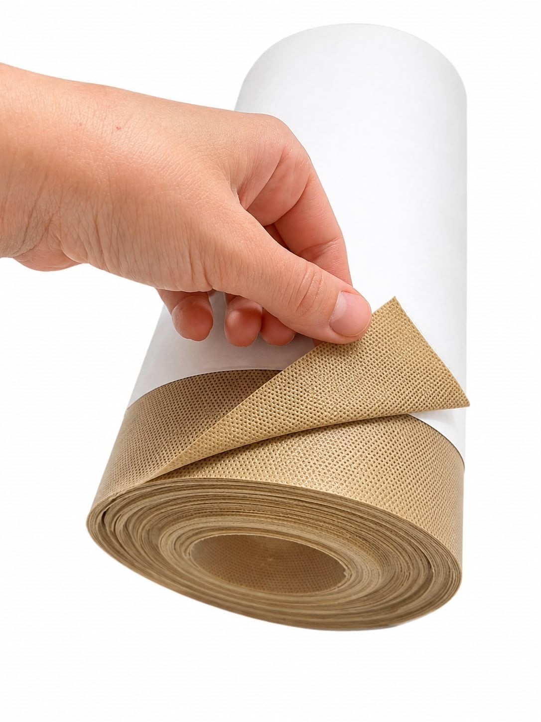 Kendinden Yapışkanlı Çanta Telası 80x50 cm – Hasır Rengi Astar Tela 