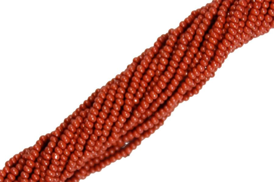 Kızıl Kahve Kum Boncuk Dizisi