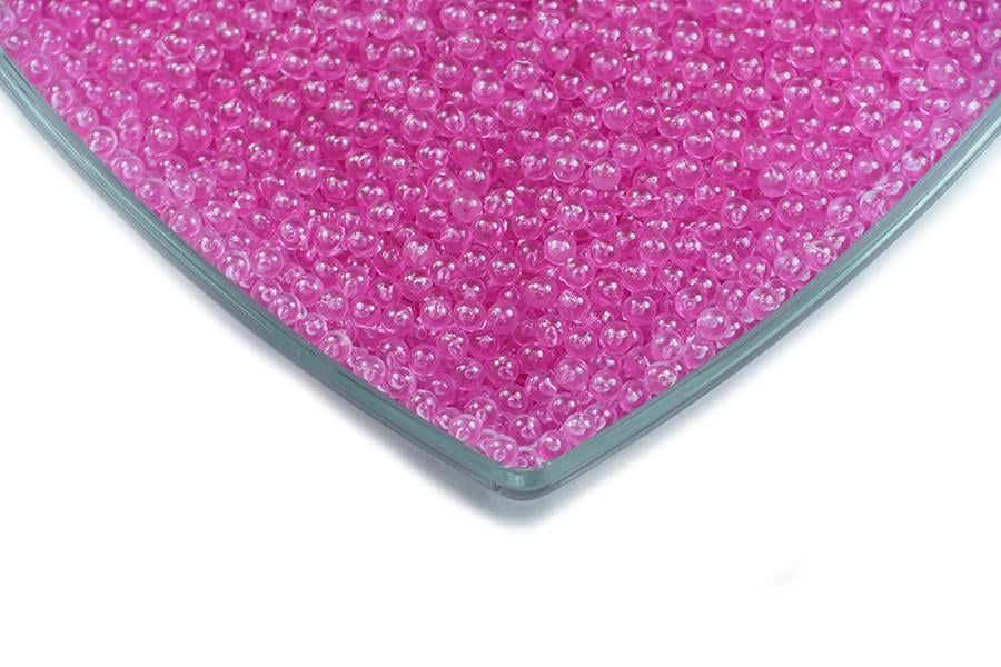 Koyu Pembe Deliksiz Kabak Boncuğu 4 mm