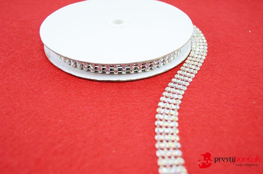 Kristal 4 Sıralı Janjanlı Taş