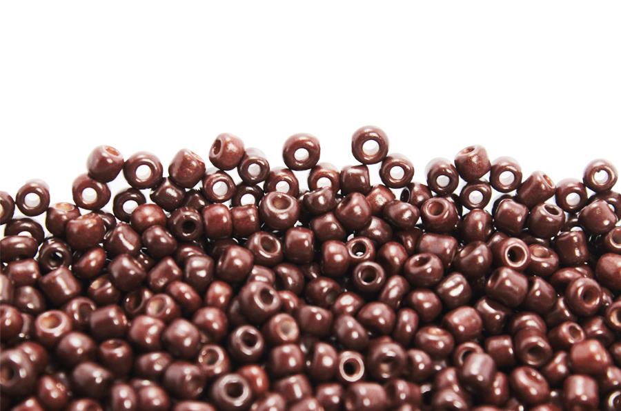 Kum Boncuk Kahverengi