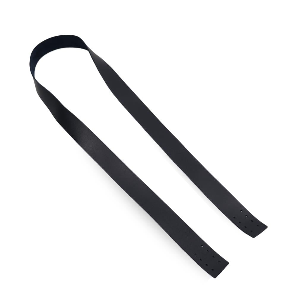 Lacivert Deri Çanta Sapı Çifti 100 Cm