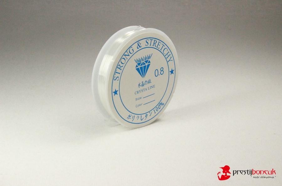 Lastikli Misina 0.8 mm