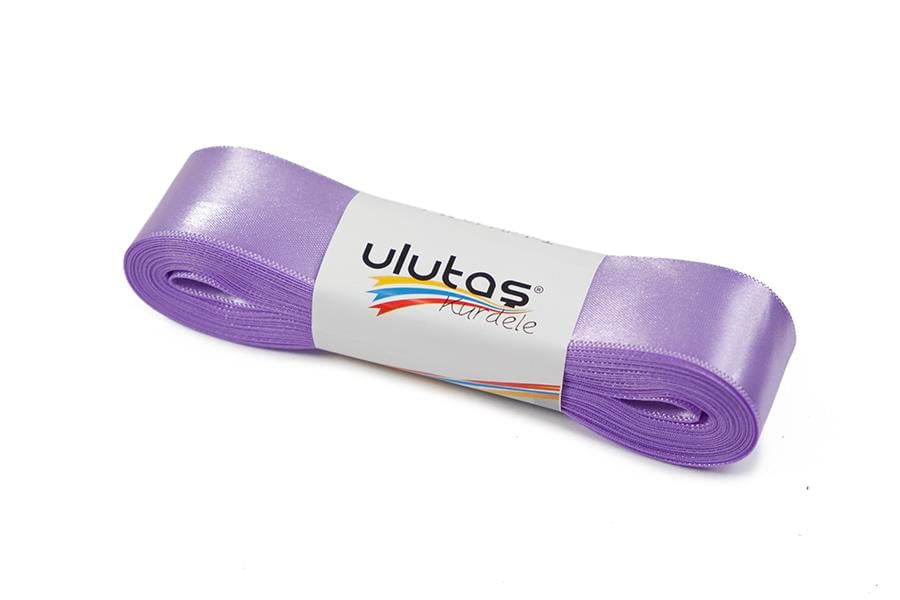 Lila Saten Kurdele 3 cm