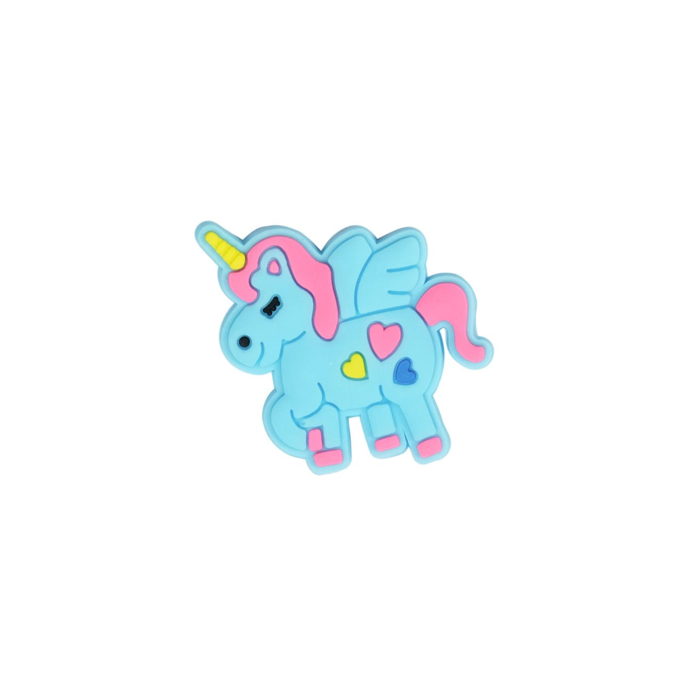 Mavi Unicorn Figürlü Silikon Obje