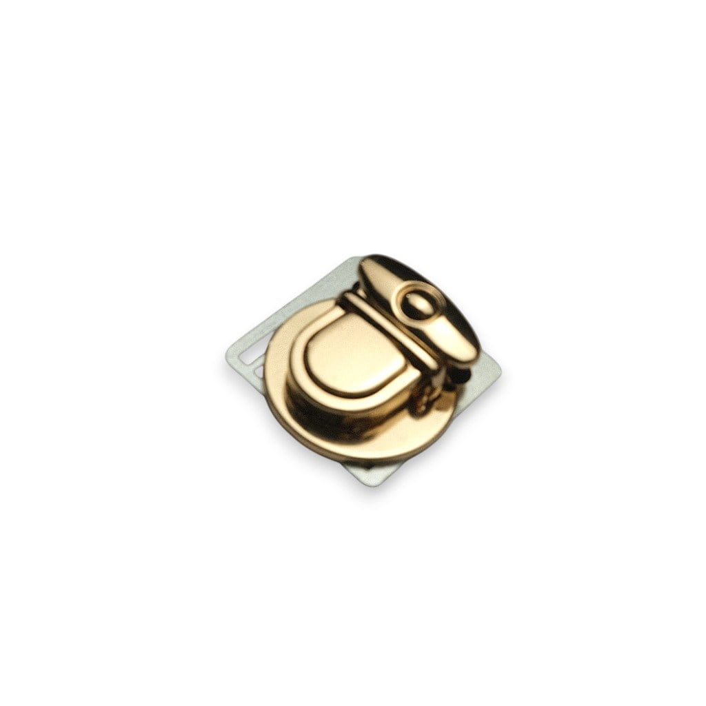 Metal Çanta Kilidi Gold Model 02 