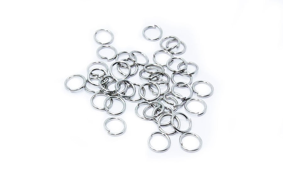 Metal Halka 10 mm 10 Gr - Gümüş