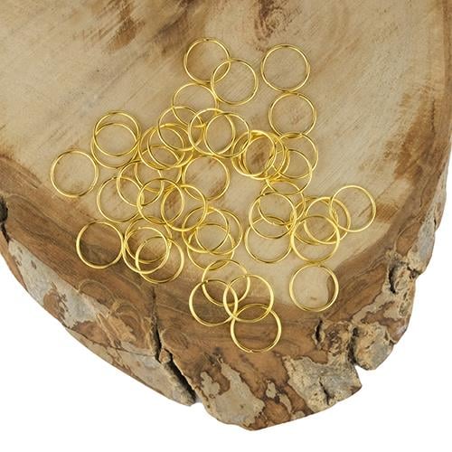 Metal Halka 16 mm 10 Gr - Altın