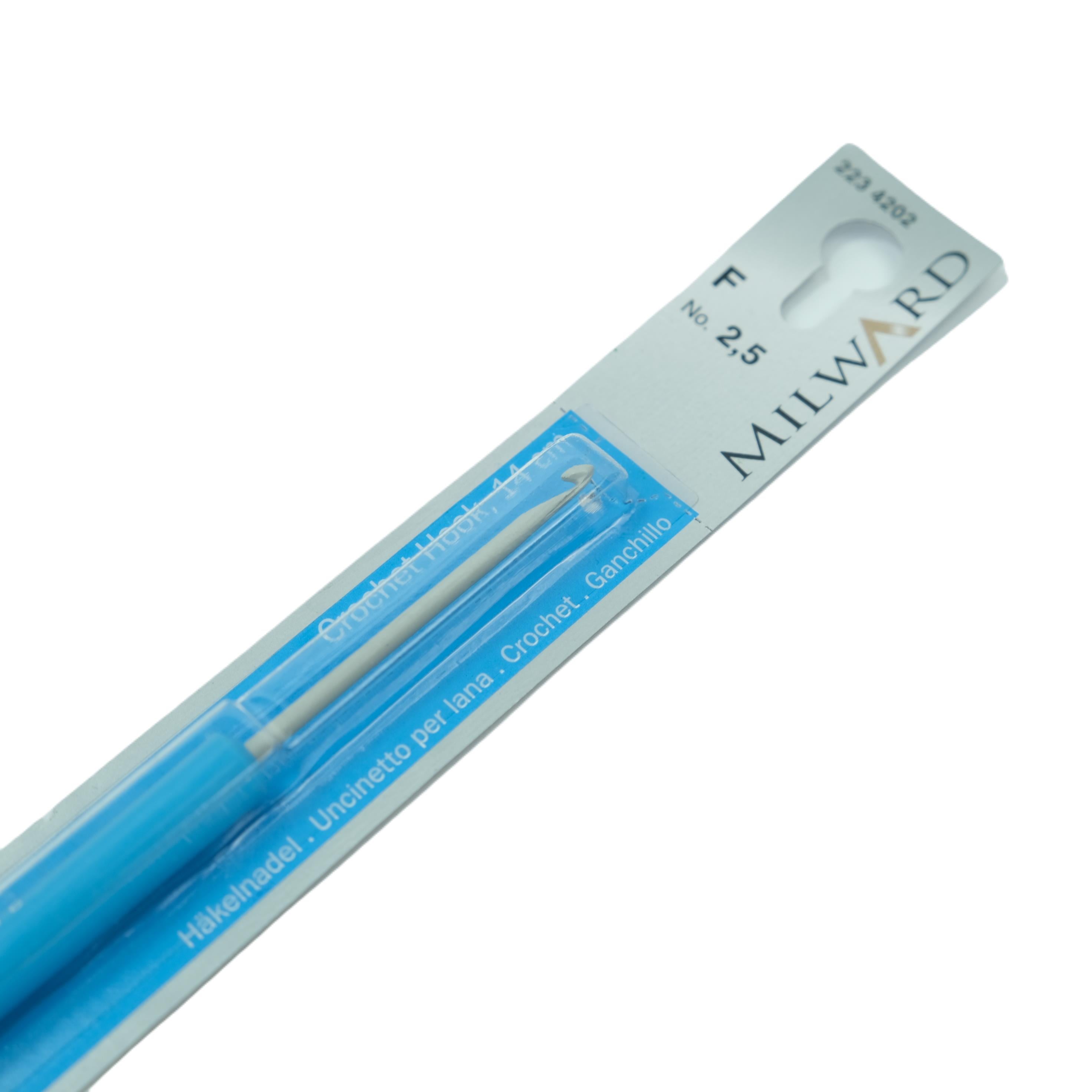 Milward 2,5 mm Plastik Saplı Alüminyum Tığ Kanca
